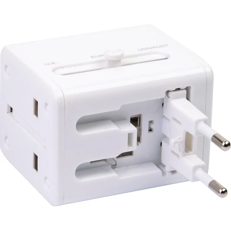 Schwaiger kompakter und vielseitiger Reiseadapter