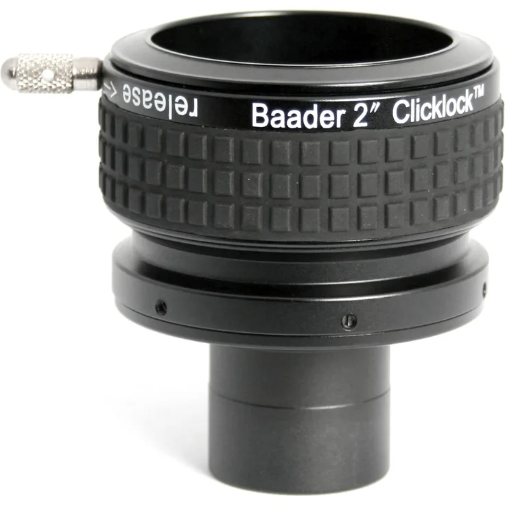 Baader Planetarium ClickLock Erweiterungsadapter von 31,8mm auf 50,8mm teleskopseitig mit 11/101,6mm Steckhülse