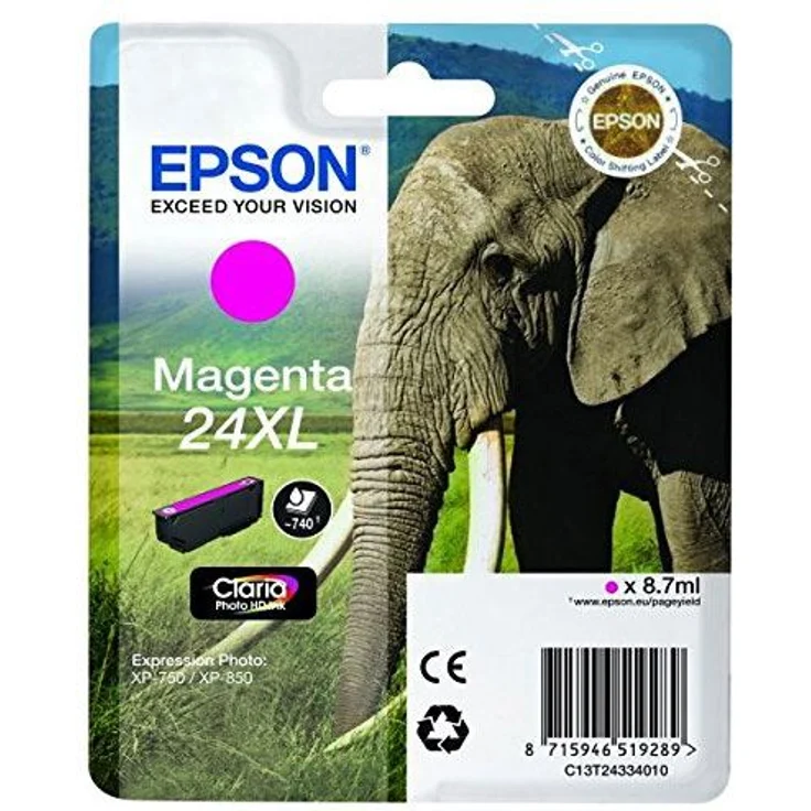 Epson C13T24334012 8.7ml 740Seiten Magenta Tintenpatrone – Bild 1
