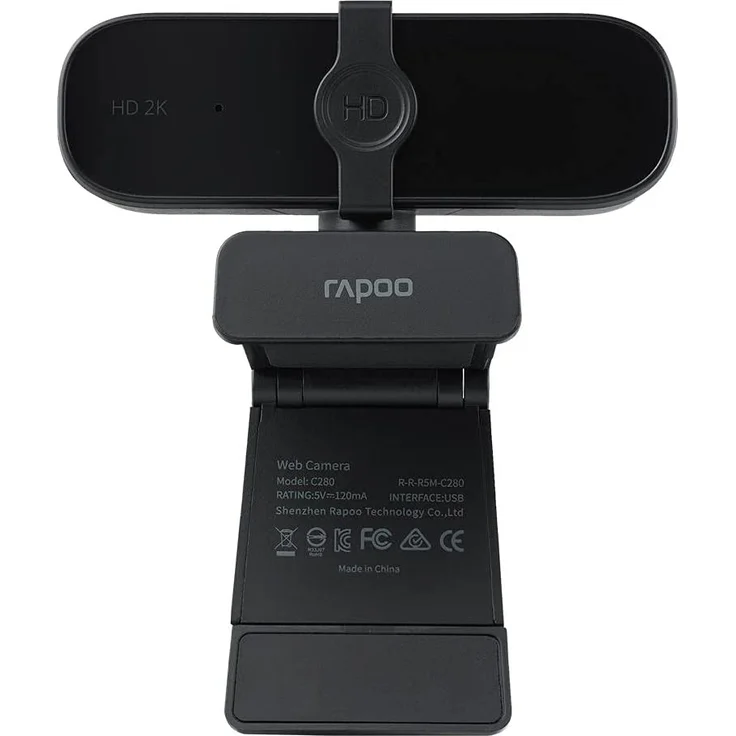 Rapoo XW2K - Web-Kamera - Farbe - 2560 x 1440 - Audio - USB 2.0 - MJPEG – Bild 3