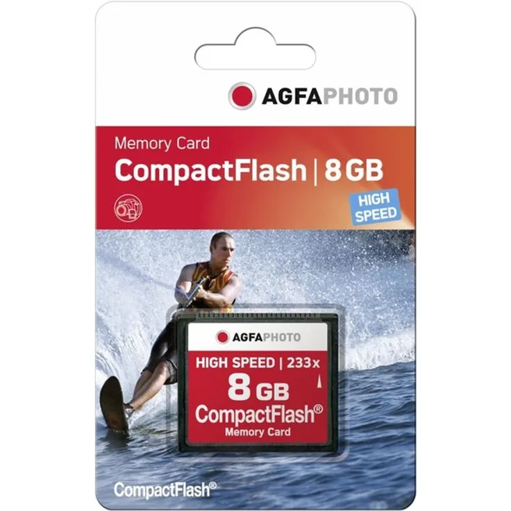 AgfaPhoto 233x High Speed MLC Compact Flash (CF) 8 GB Speicherkarte