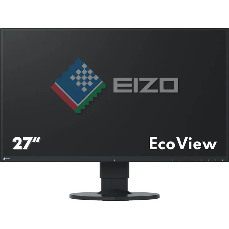 Eizo FlexScan EV2750W schwarz (EV2750-BK) - 27 Zoll, WQHD (2560 x 1440), IPS-Panel, 60Hz, 5ms, 350cd/m² – Bild 1