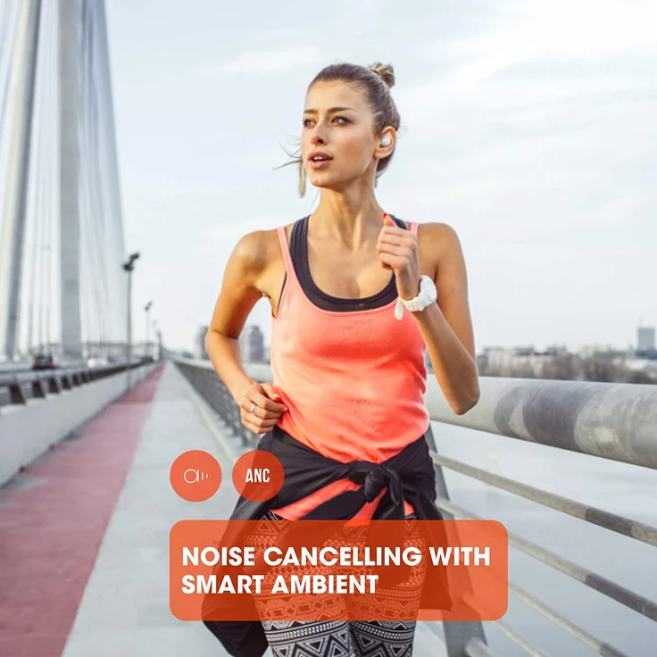 JBL Reflect MINI NC In-Ear Kopfhörer mit Bluetooth, Mikrofon, Noise Cancelling, geeignet für Sport, schwarz – Bild 6