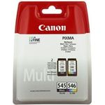 Canon Tinte PG-545XL/CL-546XL schwarz/dreifarbig hohe Kapazität Multipack (8286B005)