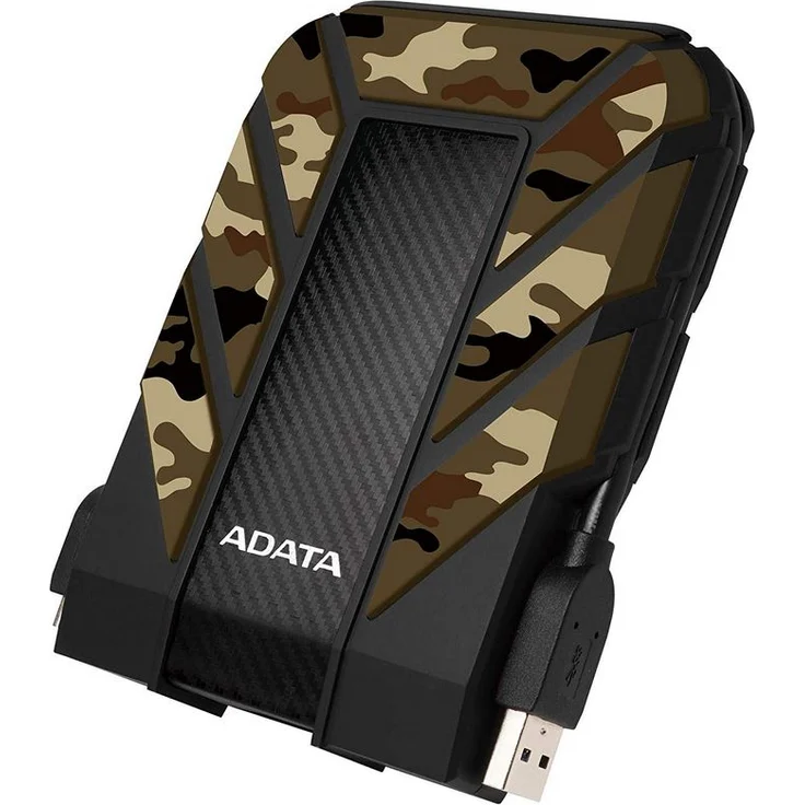 ADATA HD710M Pro - Festplatte - 2 TB - extern (tragbar) - USB 3.1 - Camouflage (AHD710MP-2TU31-CCF) – Bild 2