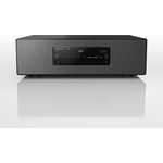 Panasonic SC-DM504EG-K Micro HiFi System in schwarz (40 Watt RMS, Digitalradio DAB+, CD, UKW Radio, Bluetooth, USB, AUX)