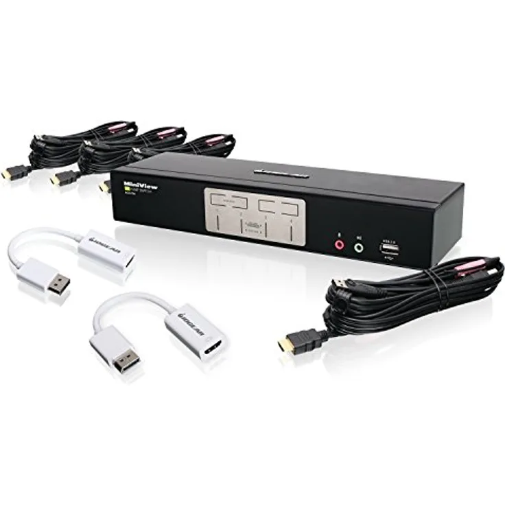 iogear GCS1794DPKIT, Tastatur/Video/Maus KVM-Switch