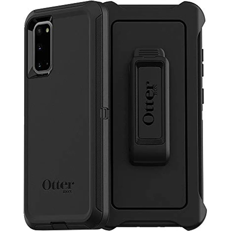 OtterBox Defender robuste, 3 lagige Schutzhülle für Samsung S20 Schwarz