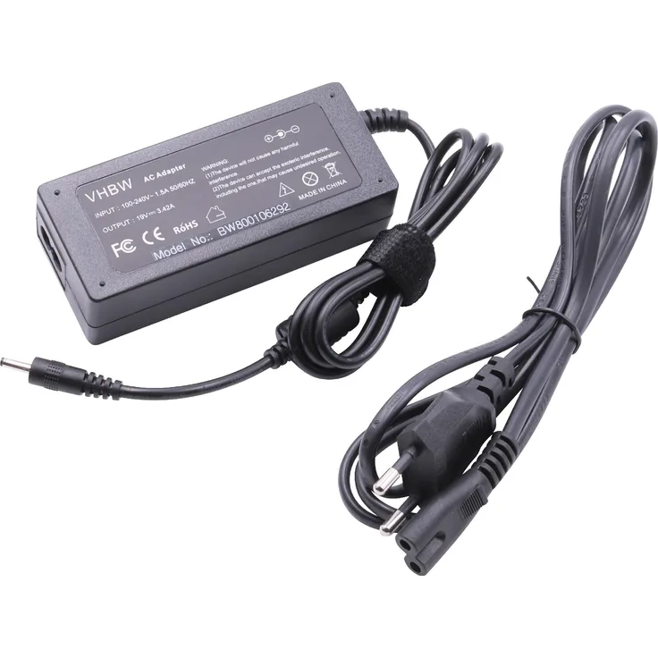 VHBW 220V Notebook Laptop Netzteil für Acer Aspire Iconia Ultrabook S5, S7, PA-1650-80, P3, W700, W700P, W700P3 wie PA-1650-02.