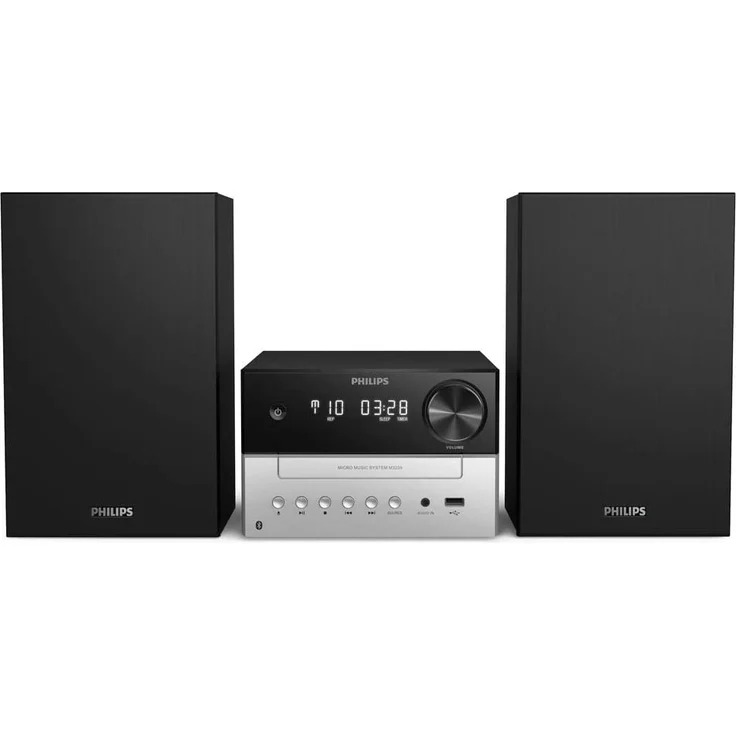 PHILIPS TAM3205-12 Kompaktanlage silber, schwarz – Bild 1
