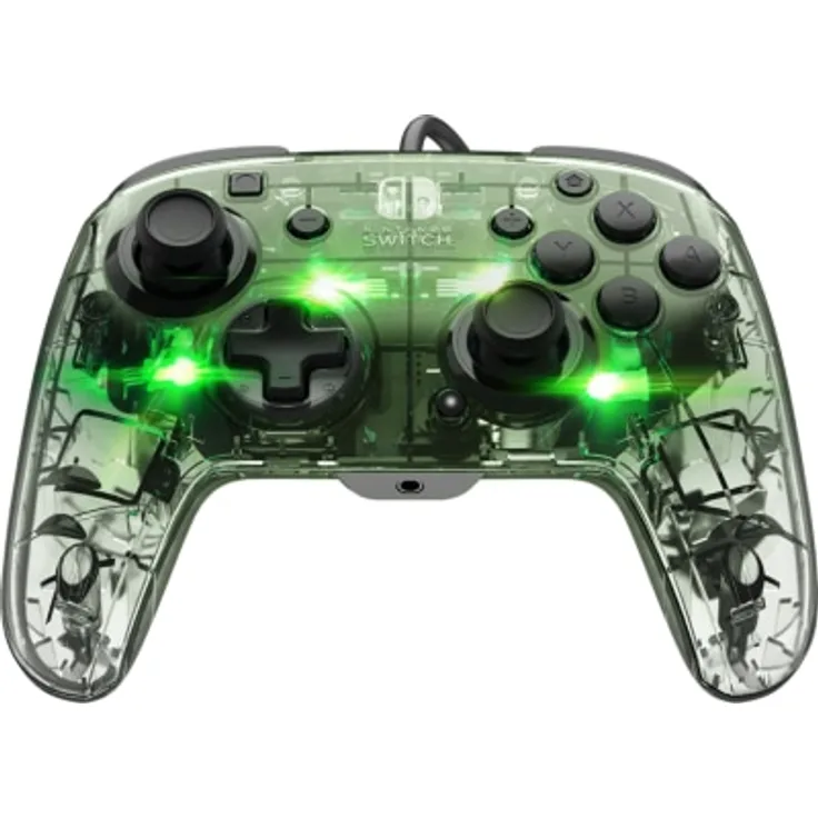 PDP Afterglow Deluxe+ Audio Wired Controller Transparent (500-132-EU) (Switch)