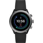 Fossil Sport Unisex Smartwatch Unisex, Einheitsgröße, Schwarz/Grau