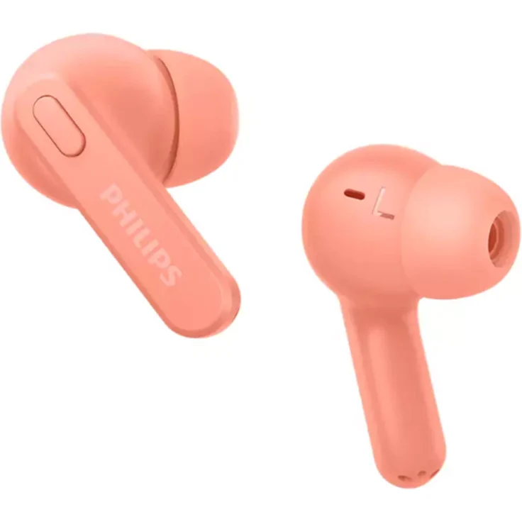 Philips TAT2206 True Wireless In-Ear-Kopfhörer (12940015052) mit Bluetooth, Mikrofon (2021), pink – Bild 1