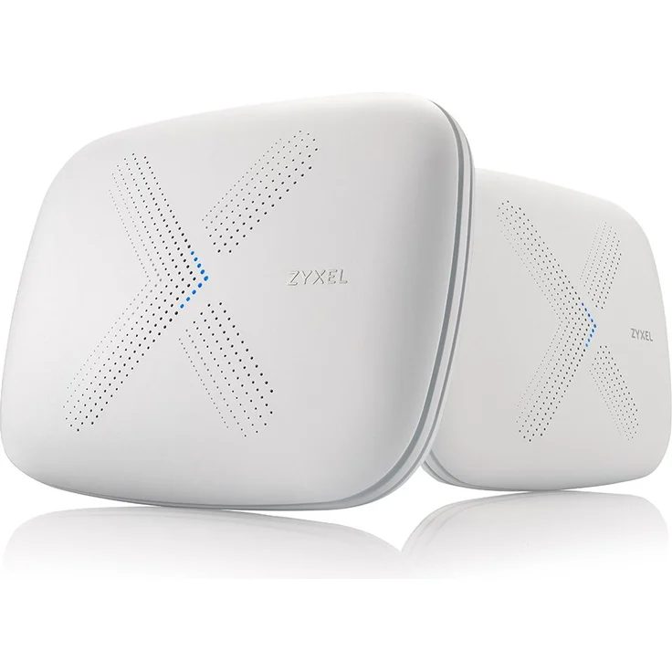 ZyXEL Multy X WSQ50 Tri-Band Mesh WLAN System AC3000 Set (2 Stück) MU-MIMO, Beamforming, bis zu 464q