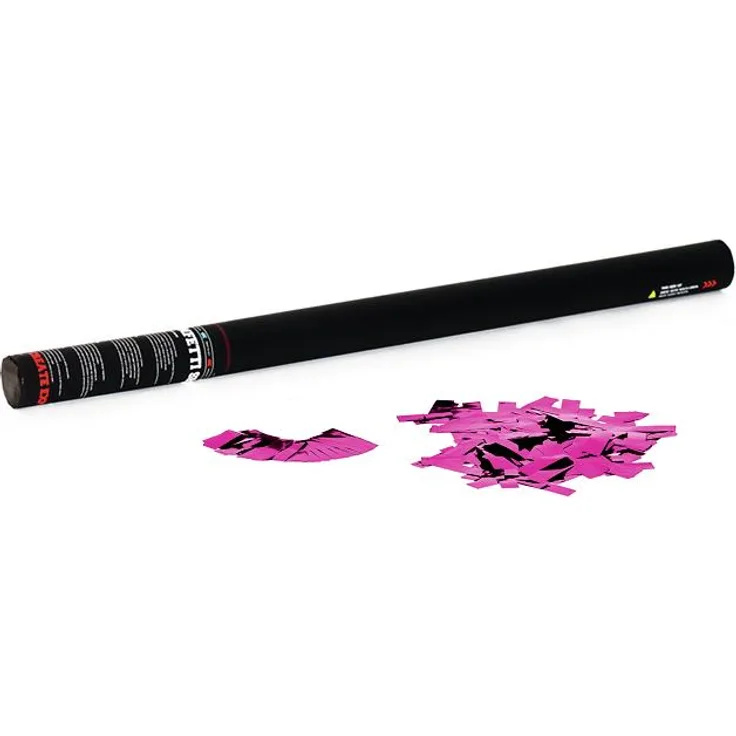 TCM FX Konfetti-Shooter 80cm, pink metallic