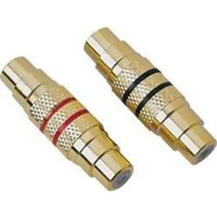 Cinch-Verbinder 2 X Buchse