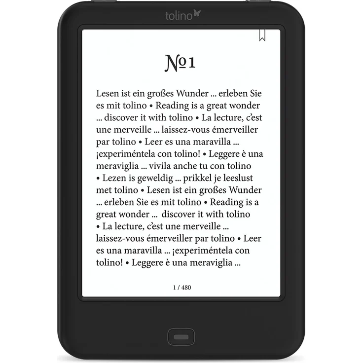 Tolino shine 2 HD WLAN 4GB Schwarz (35200) – Bild 2