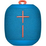 Ultimate Ears Wonderboom Tragbarer Bluetooth-Lautsprecher, Überraschend Starker Sound, Wasserdicht, Verbinde 2 Lautsprecher für Lautstarken Hi-Fi Sound, 10-Stunden Akkulaufzeit - Subzero Blue-blau