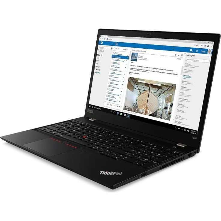 Lenovo ThinkPad T590 - Business-Laptop 15,6 Zoll (39,6 cm) Full HD, Intel Core i5-8265U, 8GB RAM, 256GB SSD, Windows 10 Pro 64-bit (20N40033GE) – Bild 4