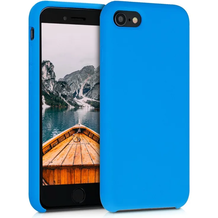 kwmobile Handyhülle, Hülle für Apple iPhone 7 - 8 - SE (2020) - TPU Silikon Handy Schutzhülle Cover Case