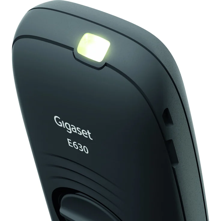 Gigaset E630 schnurloses Telefon, DECT-Telefon, extra robustes Universal-Mobilteil mit wasserfester Tastatur und hell beleuchtetem Farbdisplay, Analog-Telefon, schwarz – Bild 4