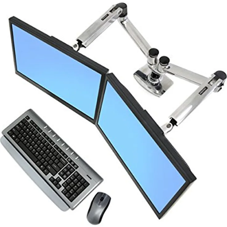 Ergotron LX Dual Side-by-Side Arm