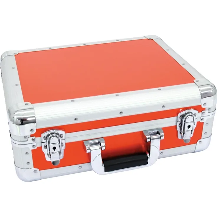 Roadinger CD-Case ALU Digital-Booking abgerundet rot