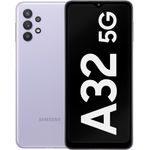 Samsung Galaxy A32 5G Smartphone 16,51cm (6,5 Zoll) IPS-Display, 64GB interner Speicher, 4GB RAM, Dual-SIM, Android, Awesome Violet