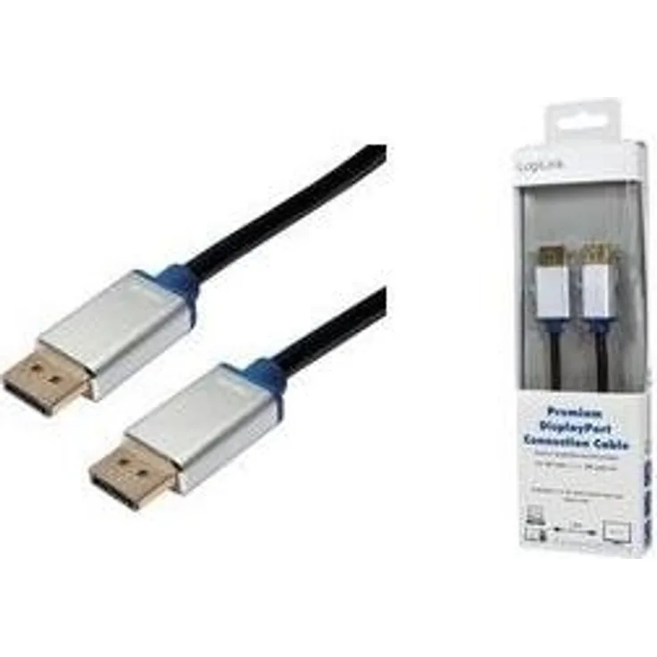 Logilink Premium - DisplayPort-Kabel - DisplayPort (M) bis DisplayPort (M) - 1.5 m - 4K Unterstützung (BDPM15)
