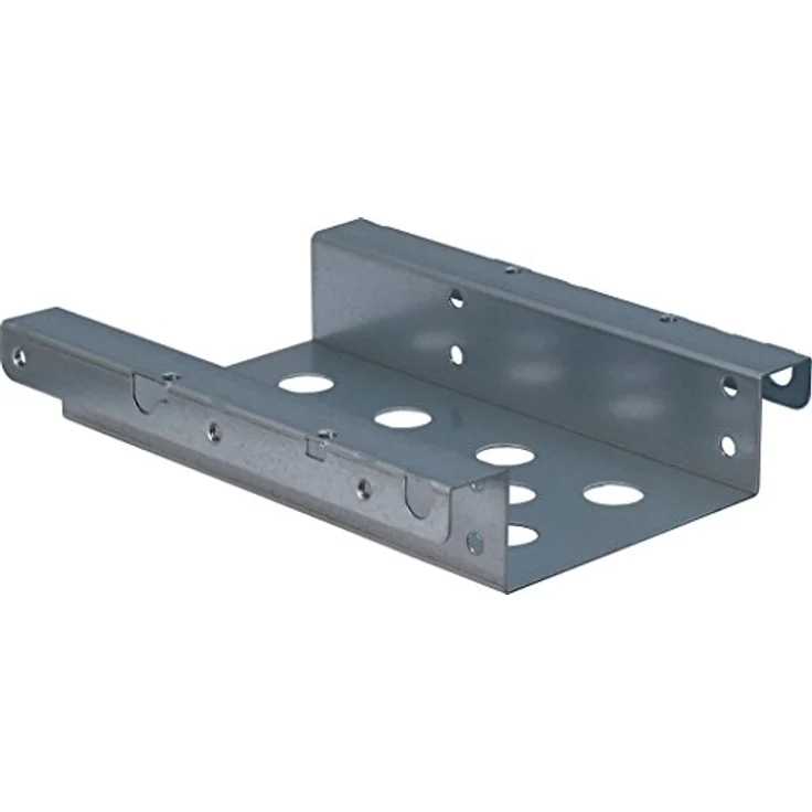 Inter-Tech 88885245 AC Einbaurahmen 3.5'' auf 2X 2.5, unlackiert – Bild 1