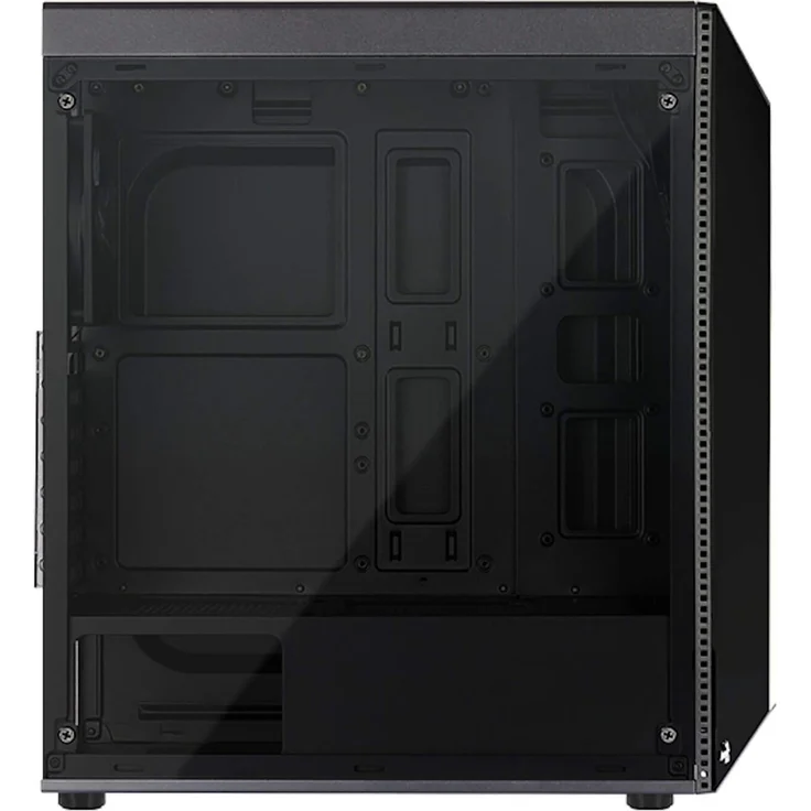 Aerocool SHARD - PC-Gehäuse, ATX, Acrylglasscheibe, RGB 13 Modi, Lüfter 12cm – Bild 2