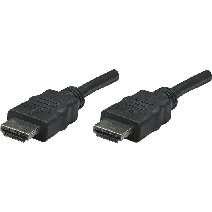 Manhattan 308441 High Speed HDMI Kabel Stecker auf Stecker geschirmt 7,5 m schwarz