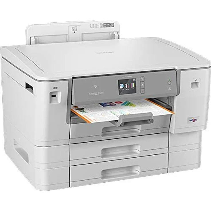Brother HL-J6100DW - Tintenstrahldrucker, Druckgeschwindigkeit (S/min): 35 S/W, 27 Farbe, Auflösung: 1200 x 4800 (USB, LAN, WLAN, AirPrint, Mobile Print, WPS, NFC, Wi-Fi Direct, Cloud Print) HLJ6100DWRE1 – Bild 2
