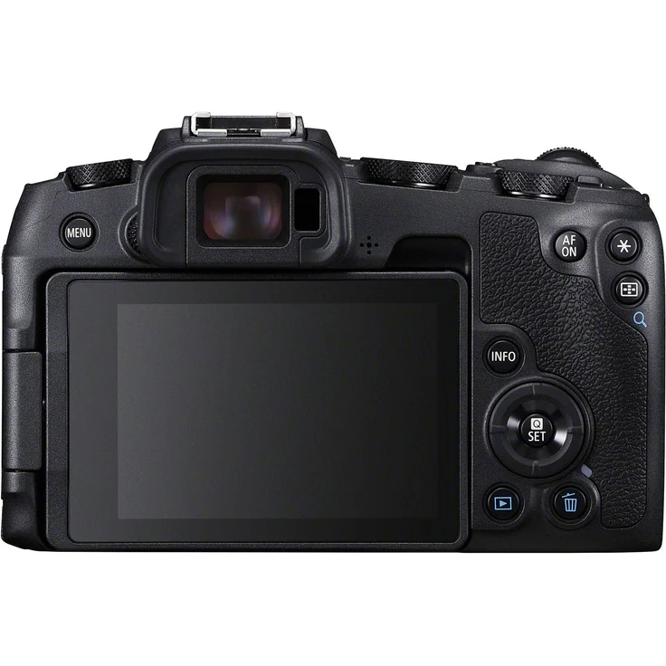 Canon EOS RP Systemkamera + Adapter EF-EOS R (26,2 MP, 7,5 cm (3 Zoll) Clear View LCD II Display, Digic 8, 4K Video, WLAN, Bluetooth, mit Vollformat-Sensor) schwarz – Bild 4