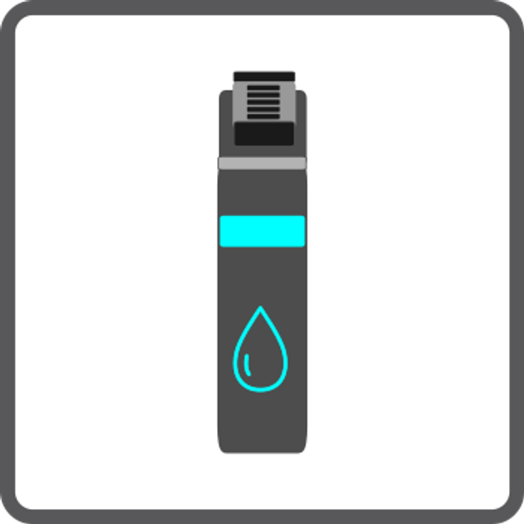 Develop Cyan Tonerpatrone Alternative zu: Konica Minolta TN324C für ineo+ 258 308 368 (A8DA4D0)