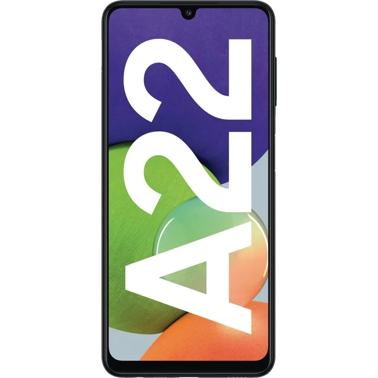 Samsung Galaxy A22 Smartphone 16,3cm Pixel (6,4 Zoll) SAMOLED-Display, 64GB interner Speicher, 4GB RAM, Dual-SIM, Android 11, Schwarz – Bild 2