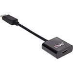 Club 3D CAC-2070 DisplayPort 1.2 auf HDMI 2.0 UHD Aktiver Adapter schwarz