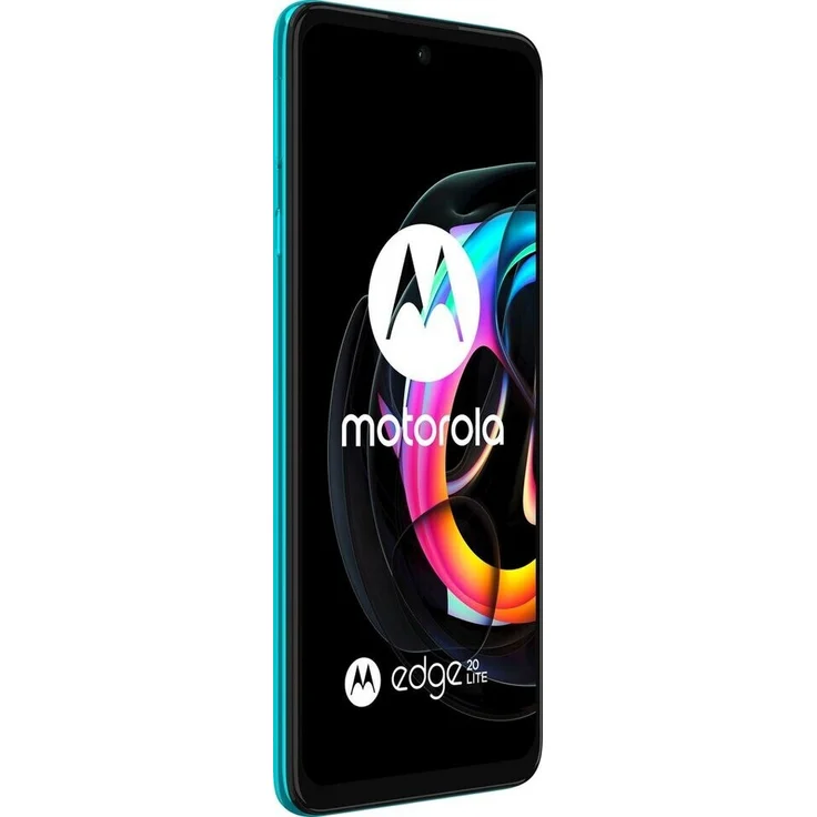 Motorola Edge 20 Lite Smartphone 17,02cm (6,7 Zoll) OLED-Display, 128GB interner Speicher, 8GB RAM, Dual-SIM, Android 11, Lagoon Green – Bild 4