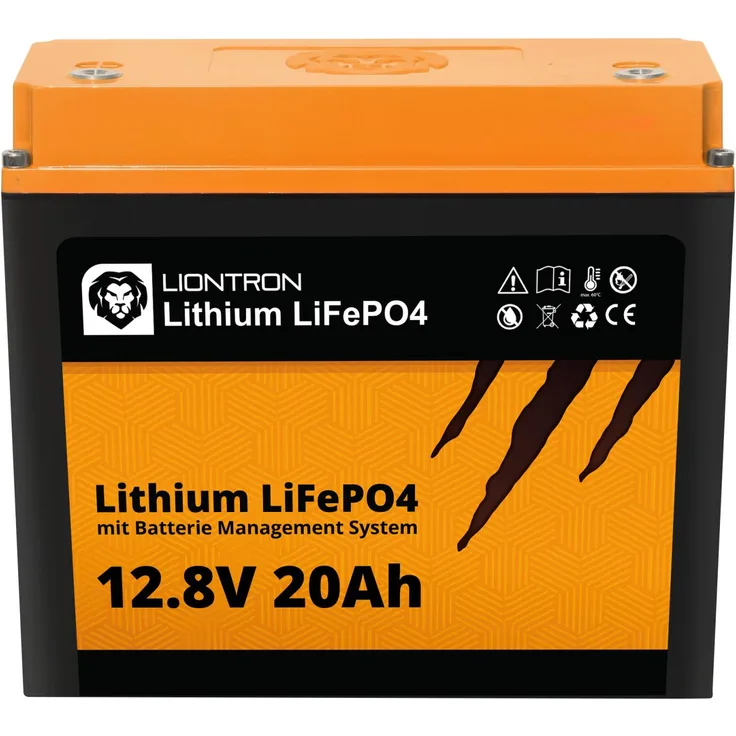 LIONTRON LiFePO4 Akku LX 12,8V 20Ah BMS 3000 Zyklen