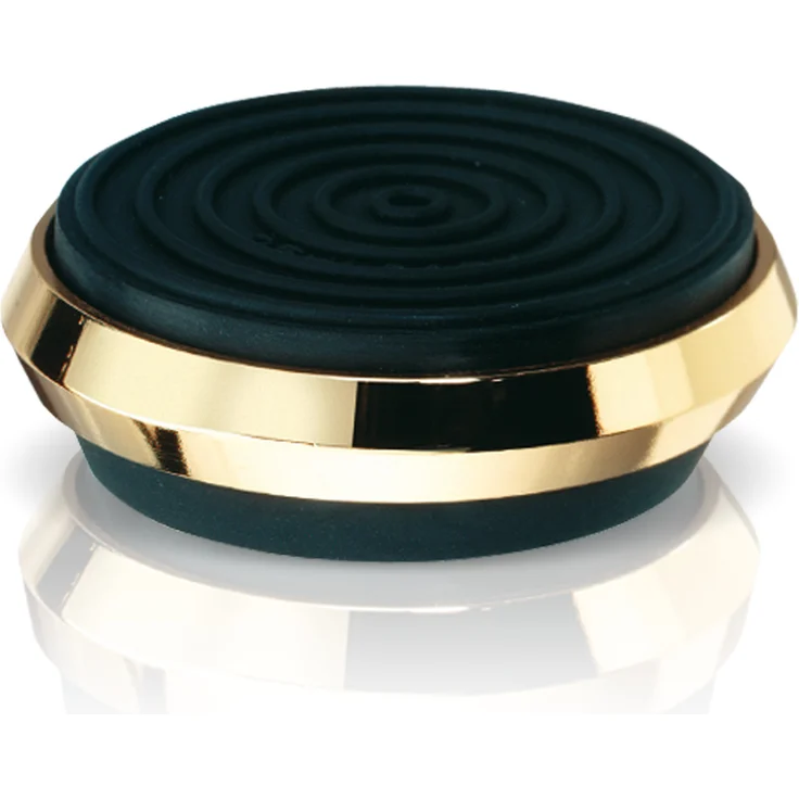 Oehlbach Air Absorb Resonanzdämpfer für Lautsprecher, CD-Player, Plattenspieler, Blu-Ray Player und Hifi-Geräte - 4 Stück Chrom – Bild 1