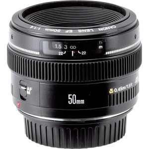 Bild für Canon Objektiv EF 50mm F1.4 USM für EOS (Festbrennweite, 58mm Filtergewinde, AF-Motor)