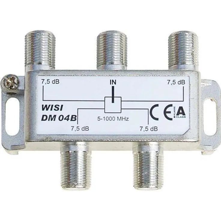 WISI DM 04 B, Verteiler, 4-Fach, 7,5 dB
