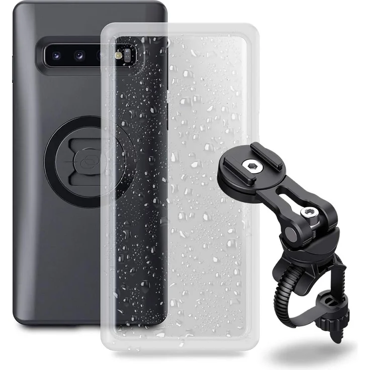 SP Connect Bike Bundle II, geeignet für Samsung Galaxy S10, Fahrrad-Halterung, schwarz – Bild 1