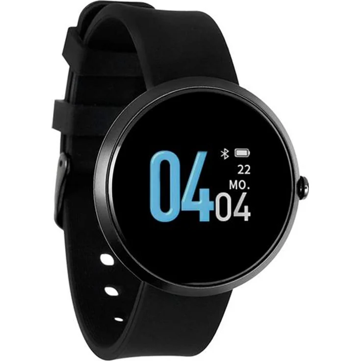 X-Watch Xlyne SIONA COLOR FIT Smartwatch Unisex, Einheitsgröße, Dark Black – Bild 1