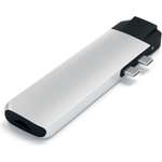 Satechi USB-C Pro Hub Multi-Port Adapter 4K HDMI & Ethernet Silber - Preisvergleich