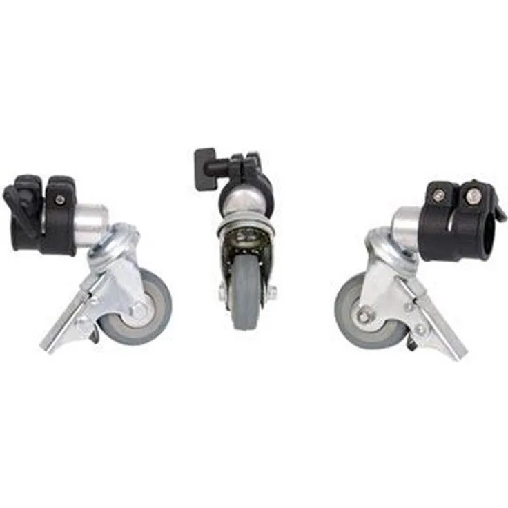 FalconEyes Studio Zubehör - Rollenset, Metallhalterung, 25mm