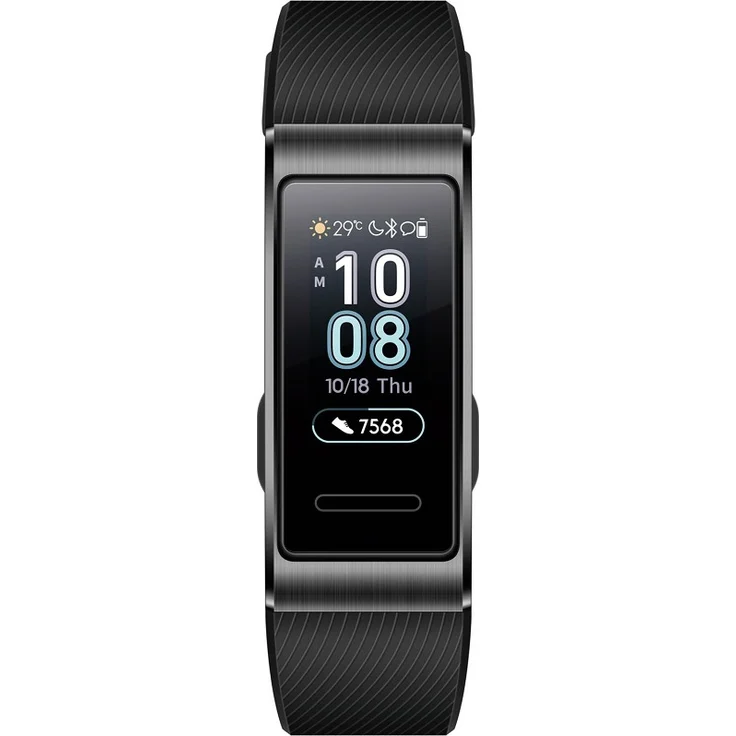 Huawei Band 3 Pro Fitness-Tracker Unisex, Einheitsgröße, Metallgehäuse, Schwarz – Bild 2