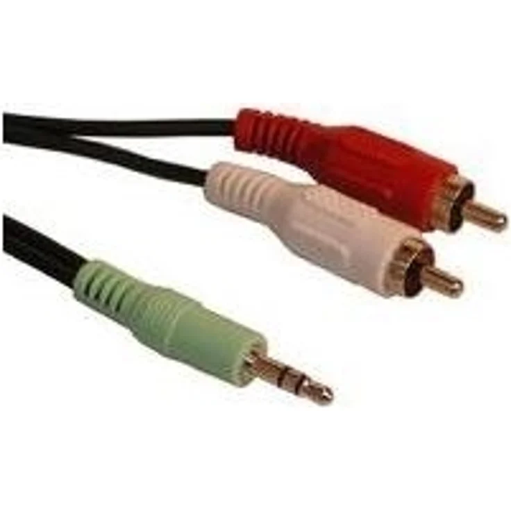 Sandberg 500-97 MiniJack M 2xRCA-M, 2m schwarz