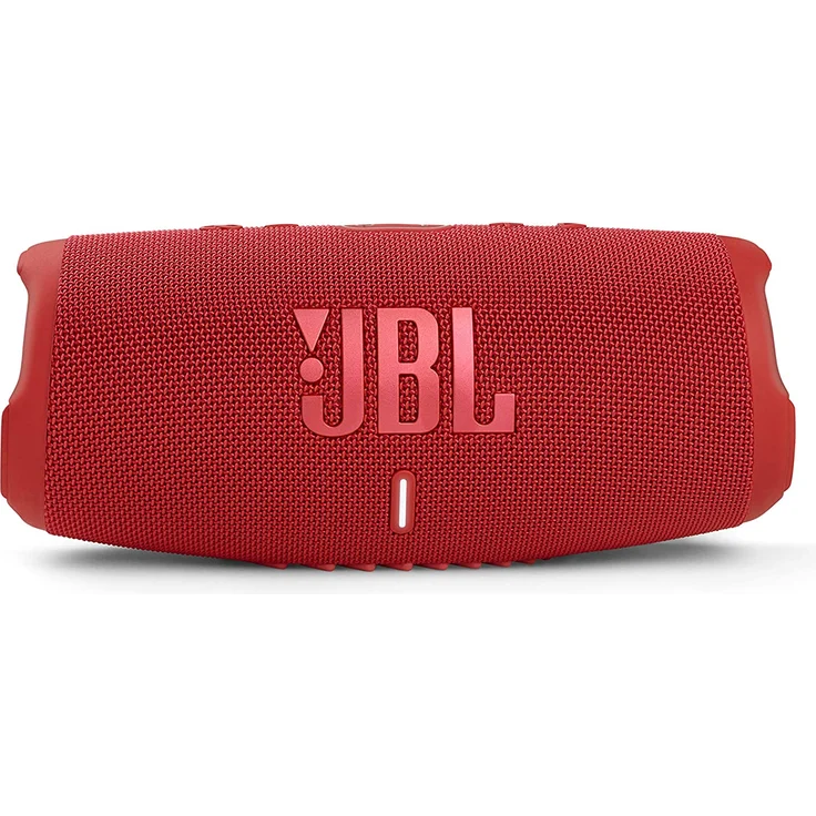 JBL Charge 5 Bluetooth-Lautsprecher mit 20 Stunden Akkulaufzeit, Powerbank, PartyBoost, wasserfest rot – Bild 3