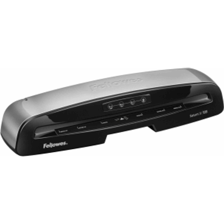 Fellowes A3 Laminiergerät Saturn 3i für 80-125 Micron Folien, 60 Sek. Aufwärmzeit, staufreies Laminieren, für Büro und Home Office, inkl. 10 A4 Laminierfolien